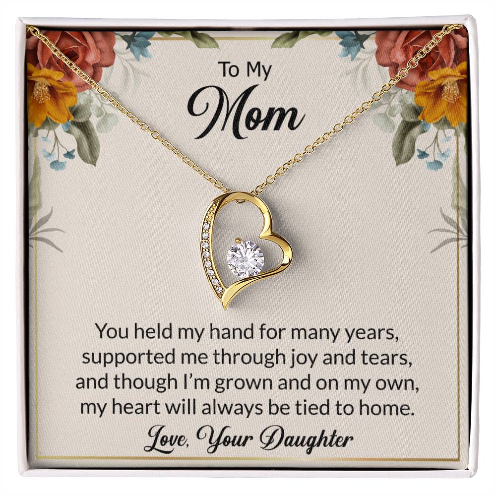 A Daughter's Love Necklace | Heartfelt Gift for Mom