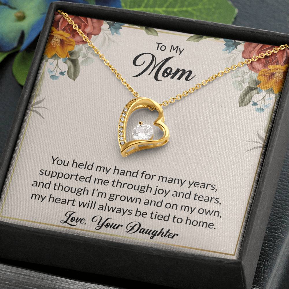 A Daughter's Love Necklace | Heartfelt Gift for Mom