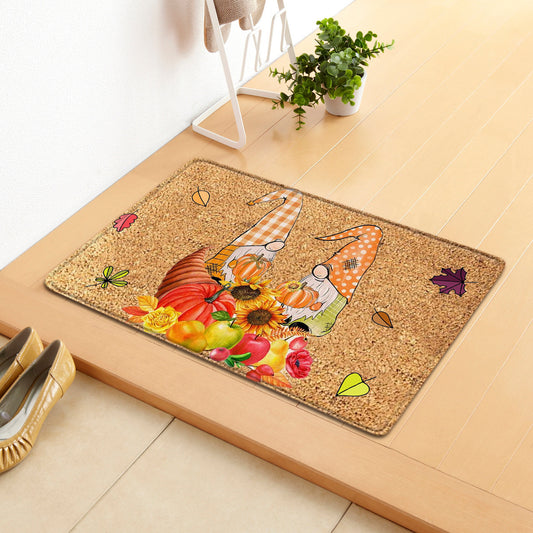 Thanksgiving Day Fall Autumn Pumpkin Doormat