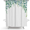 Colorful Floral Shower Curtain | Polyester Decor | Bathroom Elegance