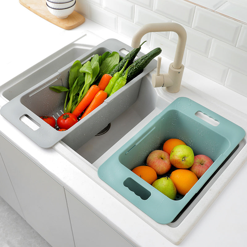 Retractable Kitchen Sink Drain Storage Rack | Space-Saving Organizer