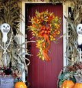 Autumn Vine Ring Wreath | Seasonal Door Decor | Fall Accent