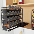 Multi-Layer Pull-Out Storage Rack | Kitchen Organizer | Space-Saving