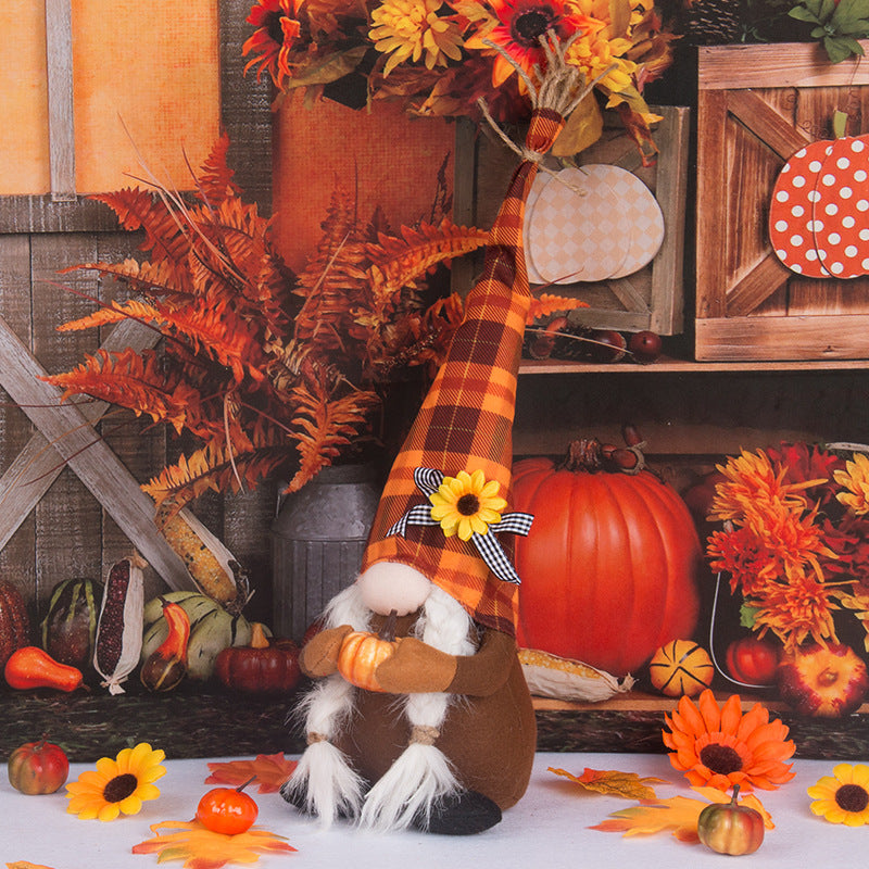 Bring Holiday Cheer with Pumpkin Rudolf Decor