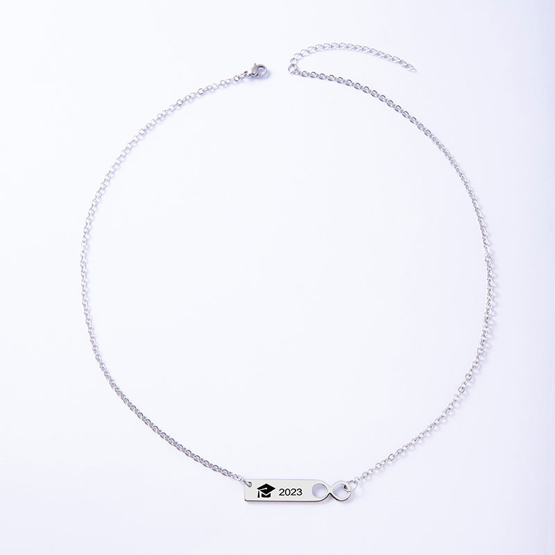 Class of Stainless Steel Infinity Necklace | Timeless & Elegant Jewelry