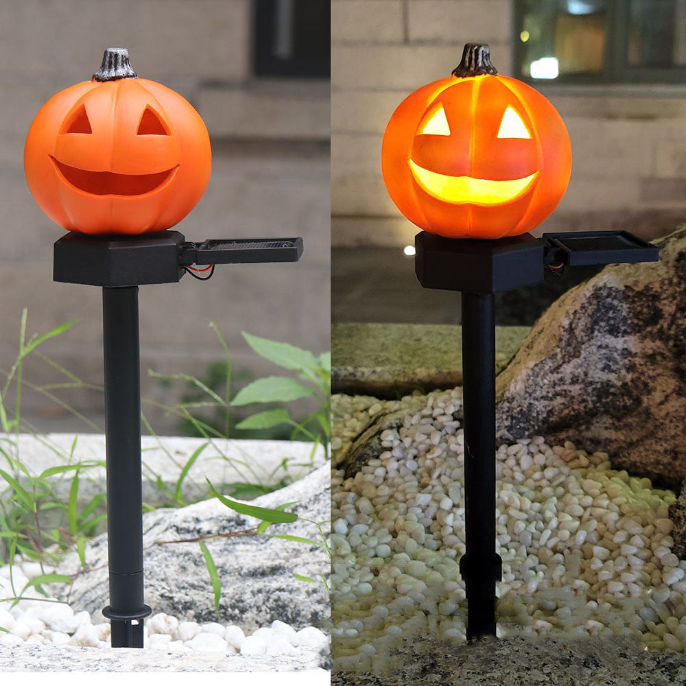 Solar Pumpkin Field Lights | Festive Garden Decor | LED Lighting