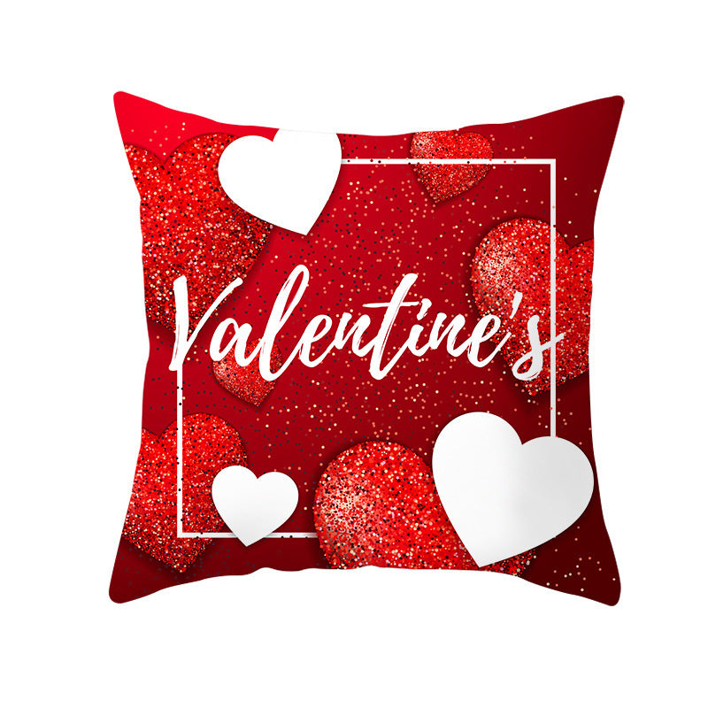 Valentine's Day Graphic Print Pillow Covers