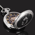 Shield Automatic Mechanical Pocket Watch | Classic & Timeless