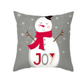 Cartoon Elk Christmas Pillowcase | Festive Holiday Decor