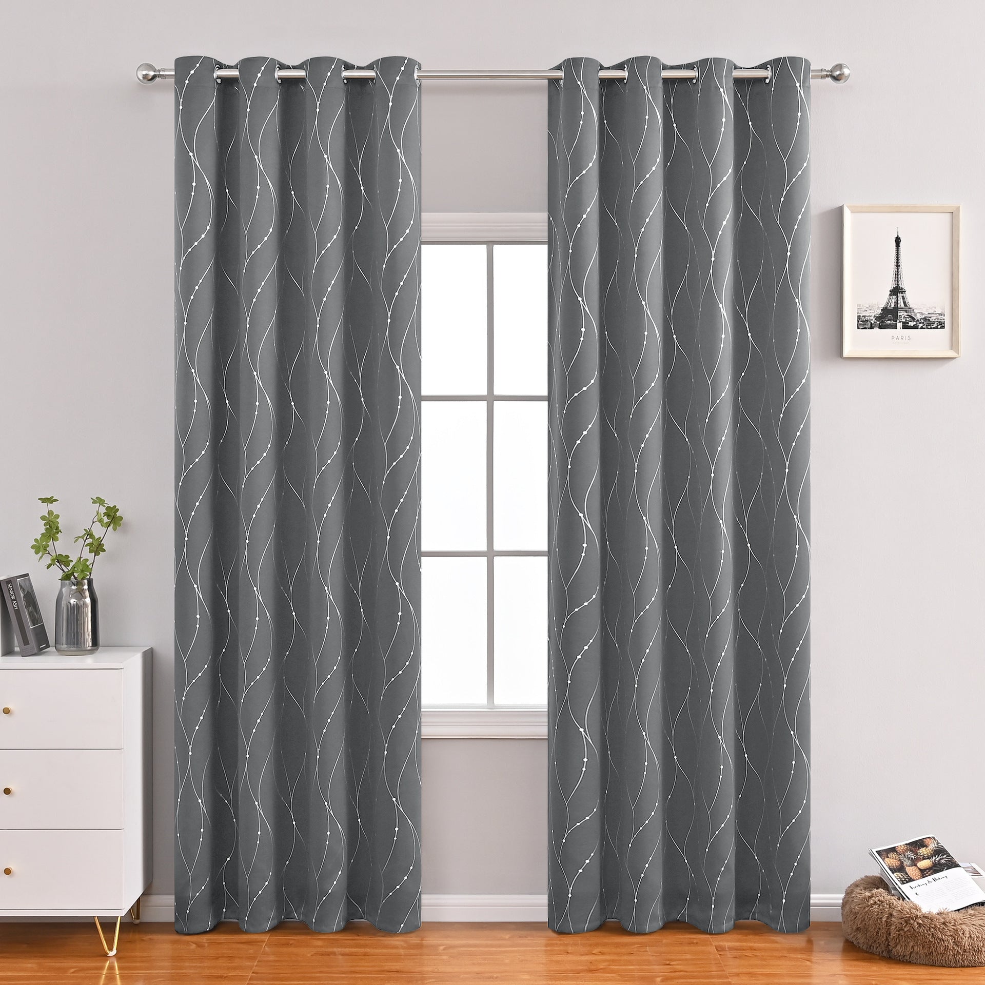 Modern Minimalist Blackout Curtains | Sleek Design | Light Control