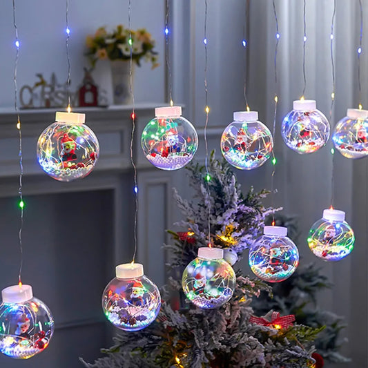 Curtain String Light Ball | Magical Festive Lighting