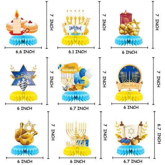 Joyful Hanukkah Decorations | Festive Holiday Decor | Elegant Touch