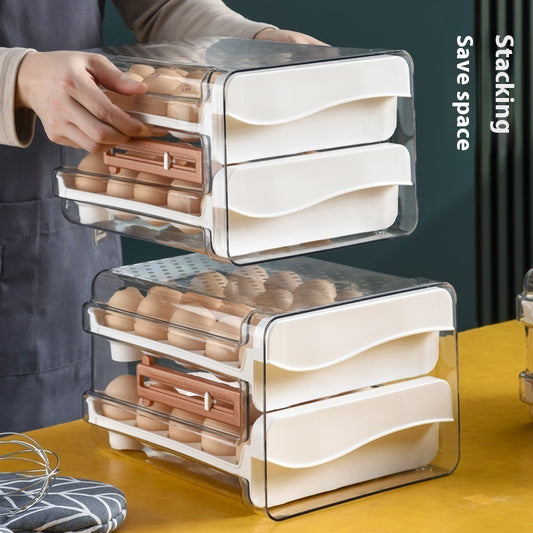 Scale Egg Storage Box | Space-Saving Kitchen Organizer | Fresh Eggs