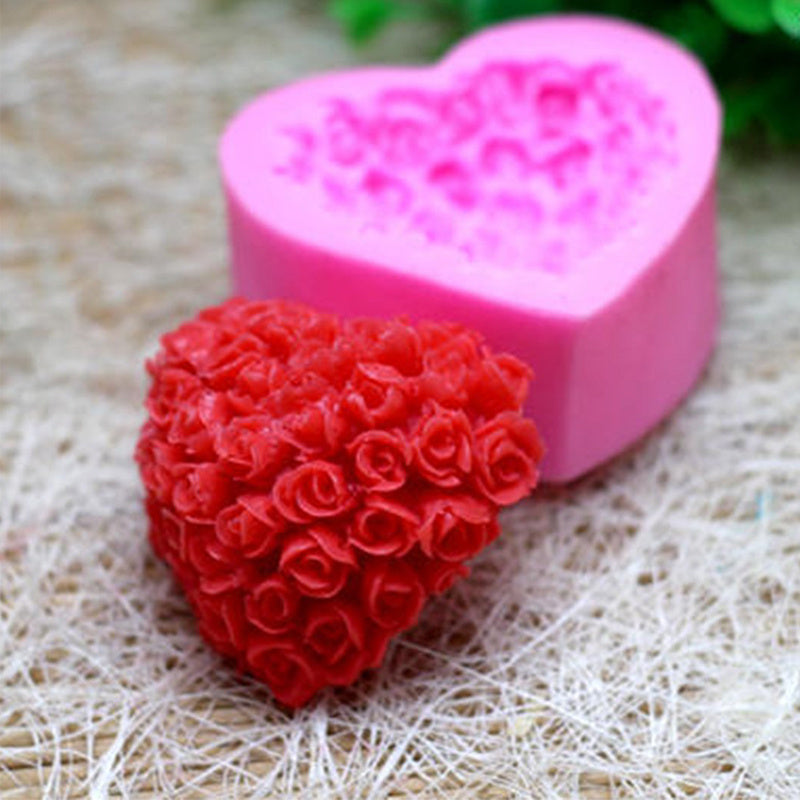 Love Rose Silicone Mould | Cake Decorating | Detailed Designs