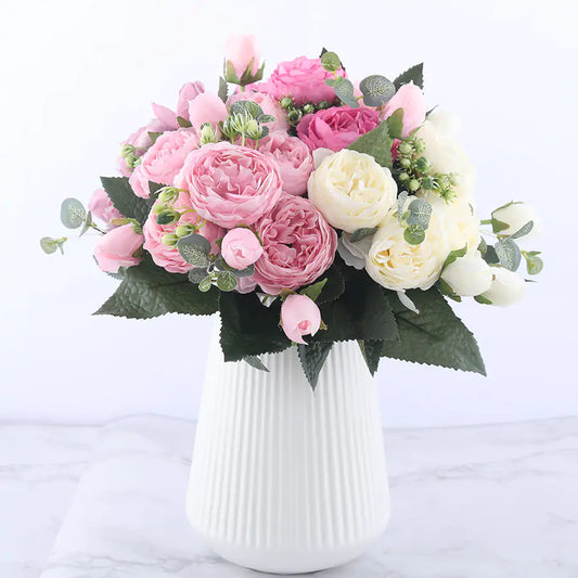 Artificial Flower Bouquet | Elegant Decor | Long-Lasting Beauty