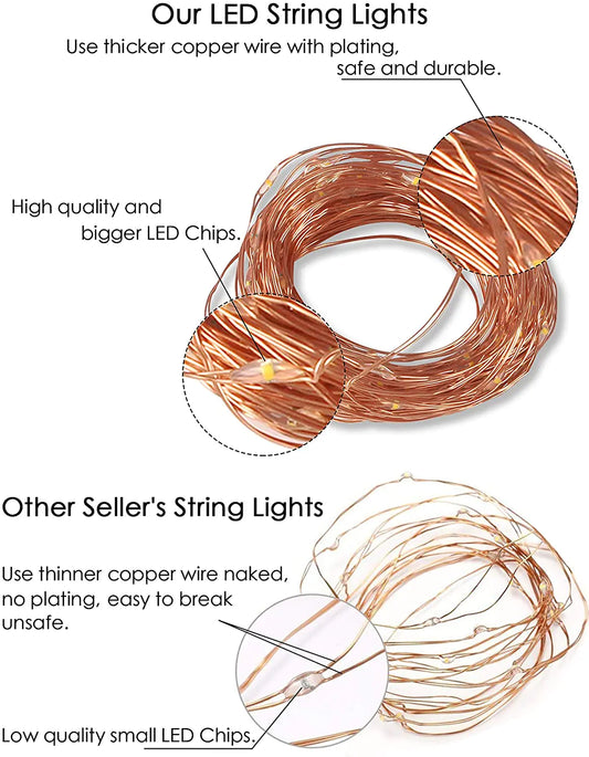 Photo Clip String Lights