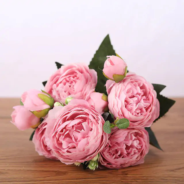 Artificial Flower Bouquet | Elegant Decor | Long-Lasting Beauty