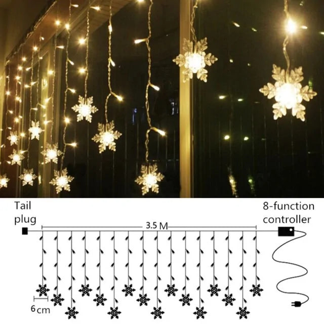 Curtain String Light Ball | Magical Festive Lighting